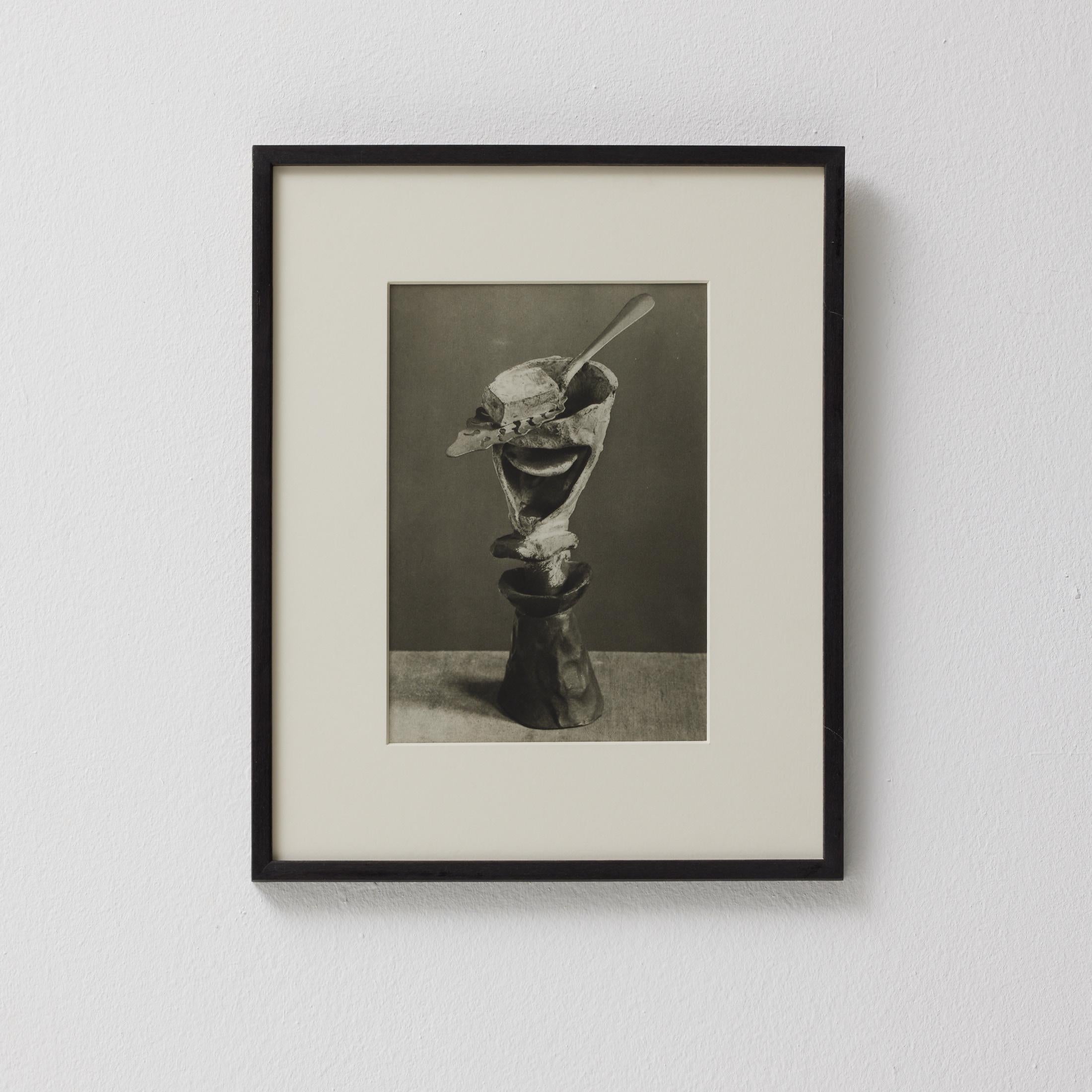 Brassai's Insight: Photogravure of Picasso's Sculpture, circa 1948

From 1948
Photography by Brassai
Photogravure
From 'The Sculptures of Picasso' by Daniel Henry Kahnweiler
Printed by Editions du Chene, France
Framed in black lacquered wood

Embark