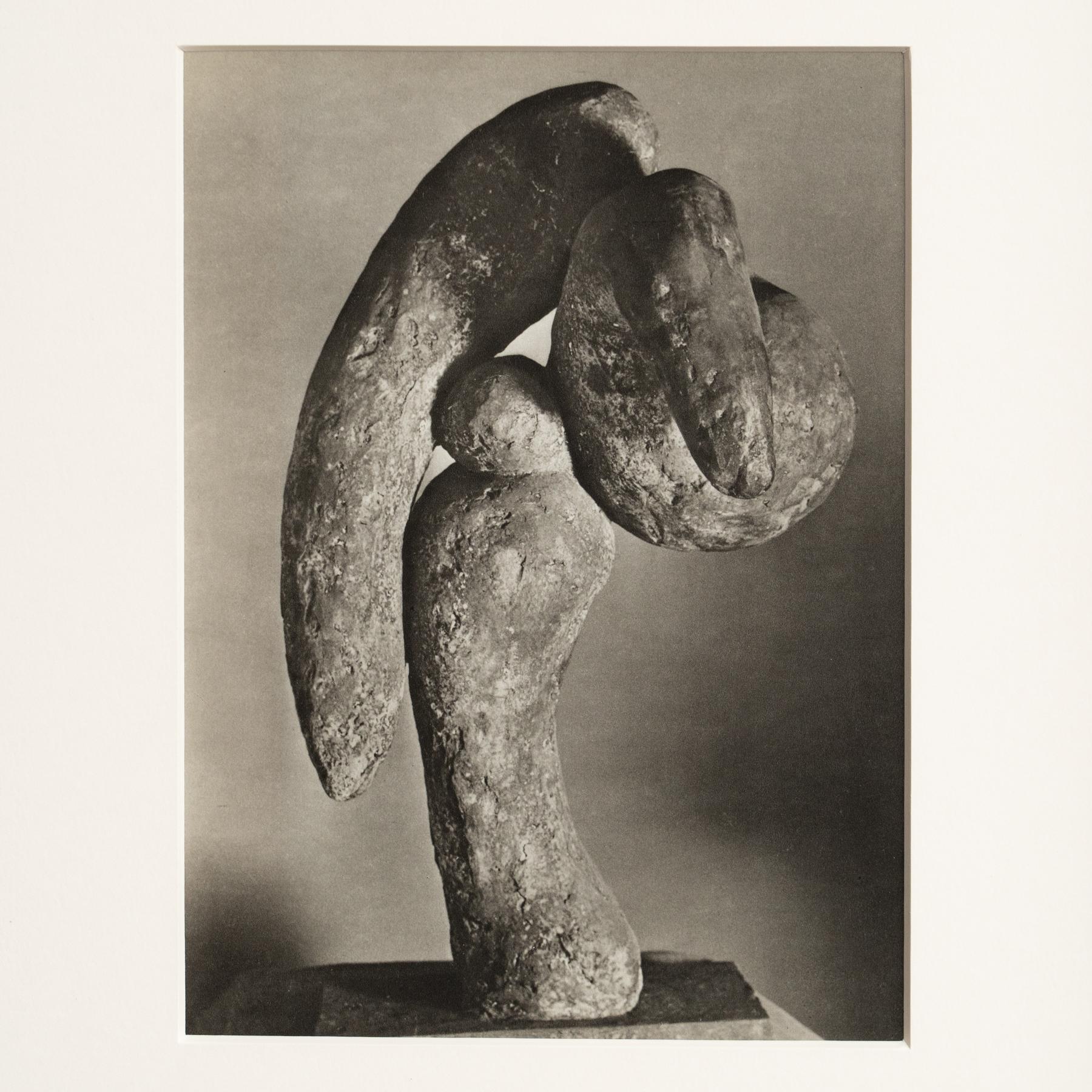 Mid-Century Modern Brassai's Insight: Photogravure of Picasso's Sculpture, circa 1948 For Sale