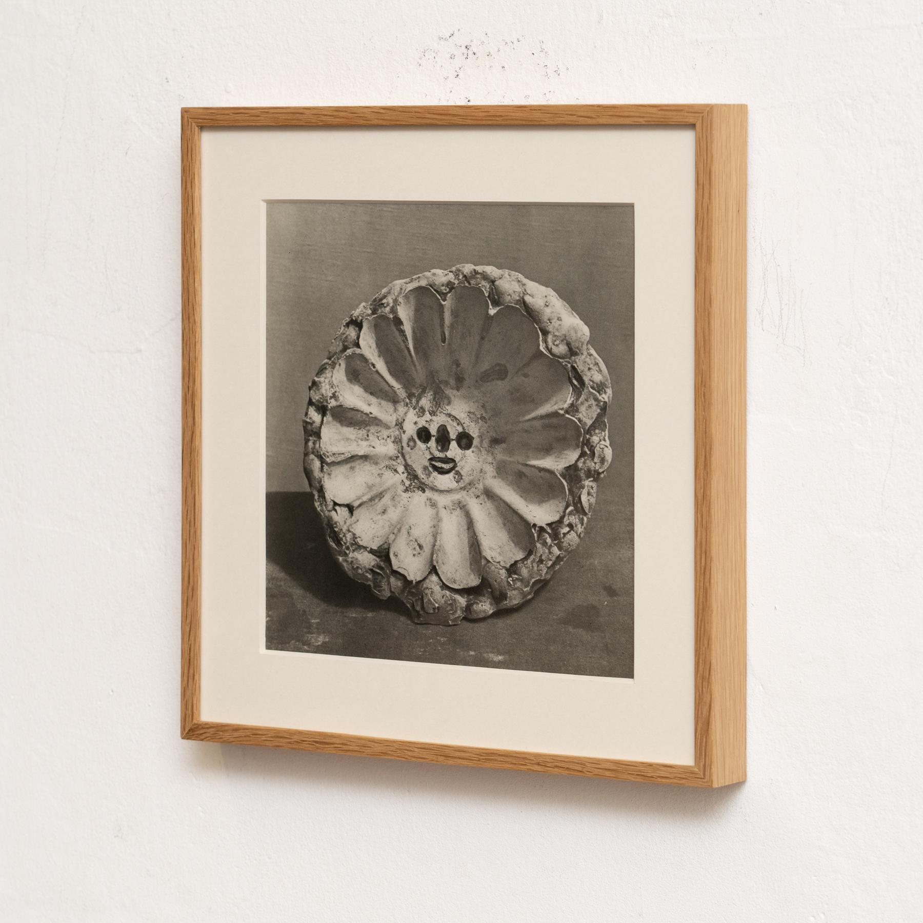 Mid-Century Modern Brassai's Insight: Photogravure of Picasso's Sculpture, circa 1948 For Sale