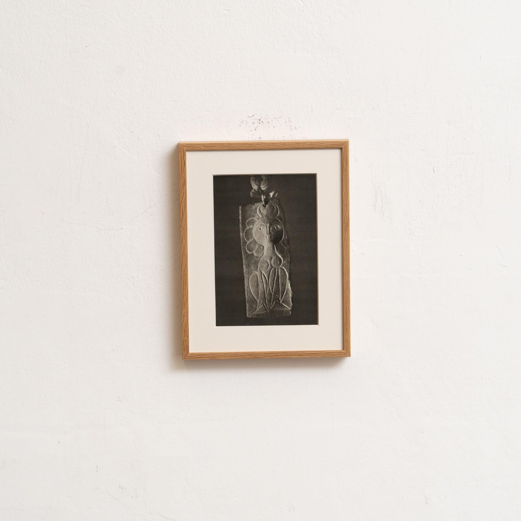 Mid-Century moderno L'intuizione di Brassai: Fotogramma della scultura di Picasso, circa 1948 in vendita