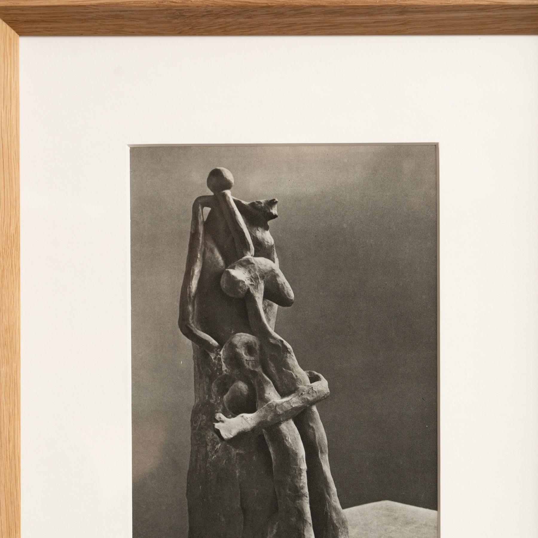Brassai's Insight: Photogravure of Picasso's Sculpture, circa 1948 In Good Condition For Sale In Barcelona, Barcelona