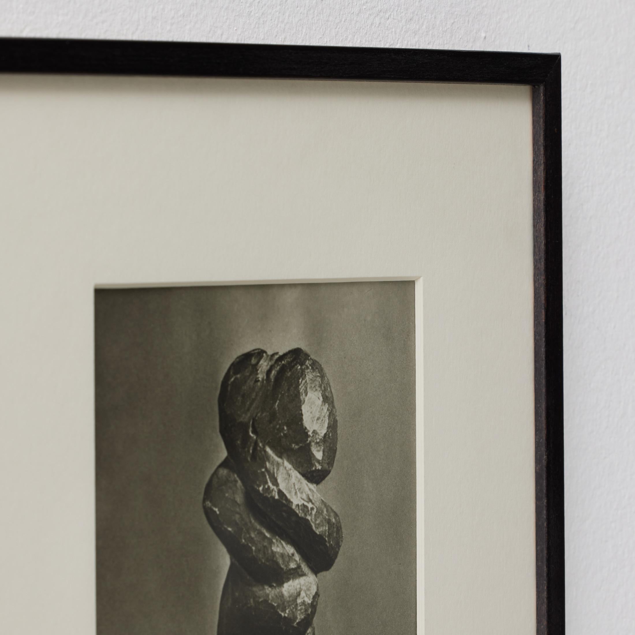 Brassai's Insight: Photogravure of Picasso's Sculpture, circa 1948 In Good Condition For Sale In Barcelona, Barcelona