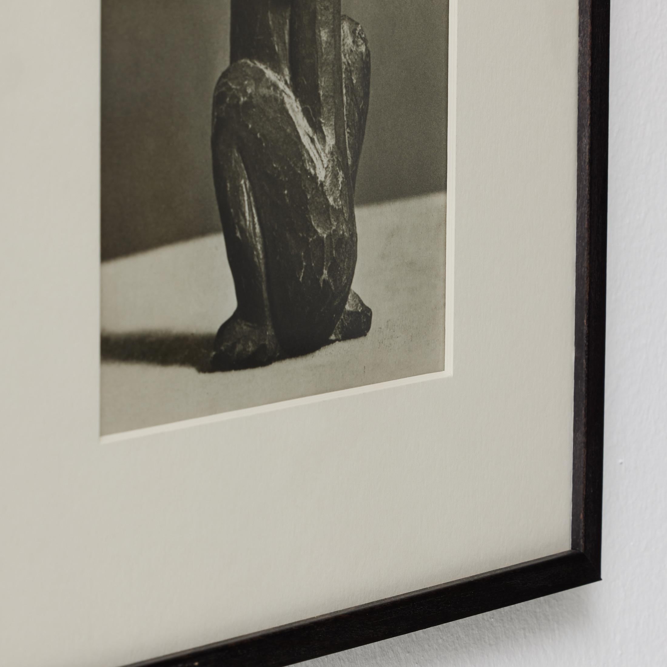 Paper Brassai's Insight: Photogravure of Picasso's Sculpture, circa 1948 For Sale