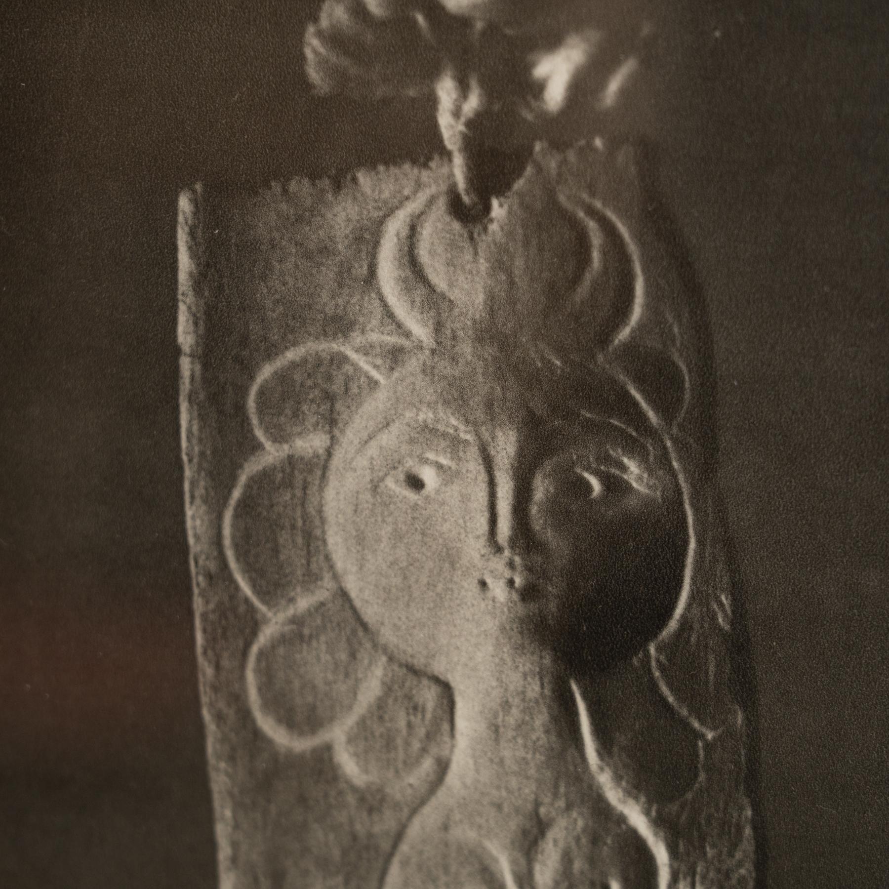 L'intuizione di Brassai: Fotogramma della scultura di Picasso, circa 1948 in vendita 2
