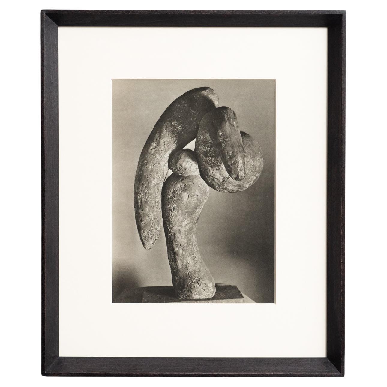 Brassai's Insight: Photogravure of Picasso's Sculpture, circa 1948 For Sale