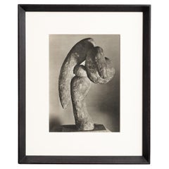 Brassai's Einblick: Fotogravüre von Picassos Skulptur, um 1948