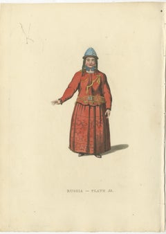 Bratzkian Attire and Shamanic Regalia in 19th Century Russian Engravings, 1814
