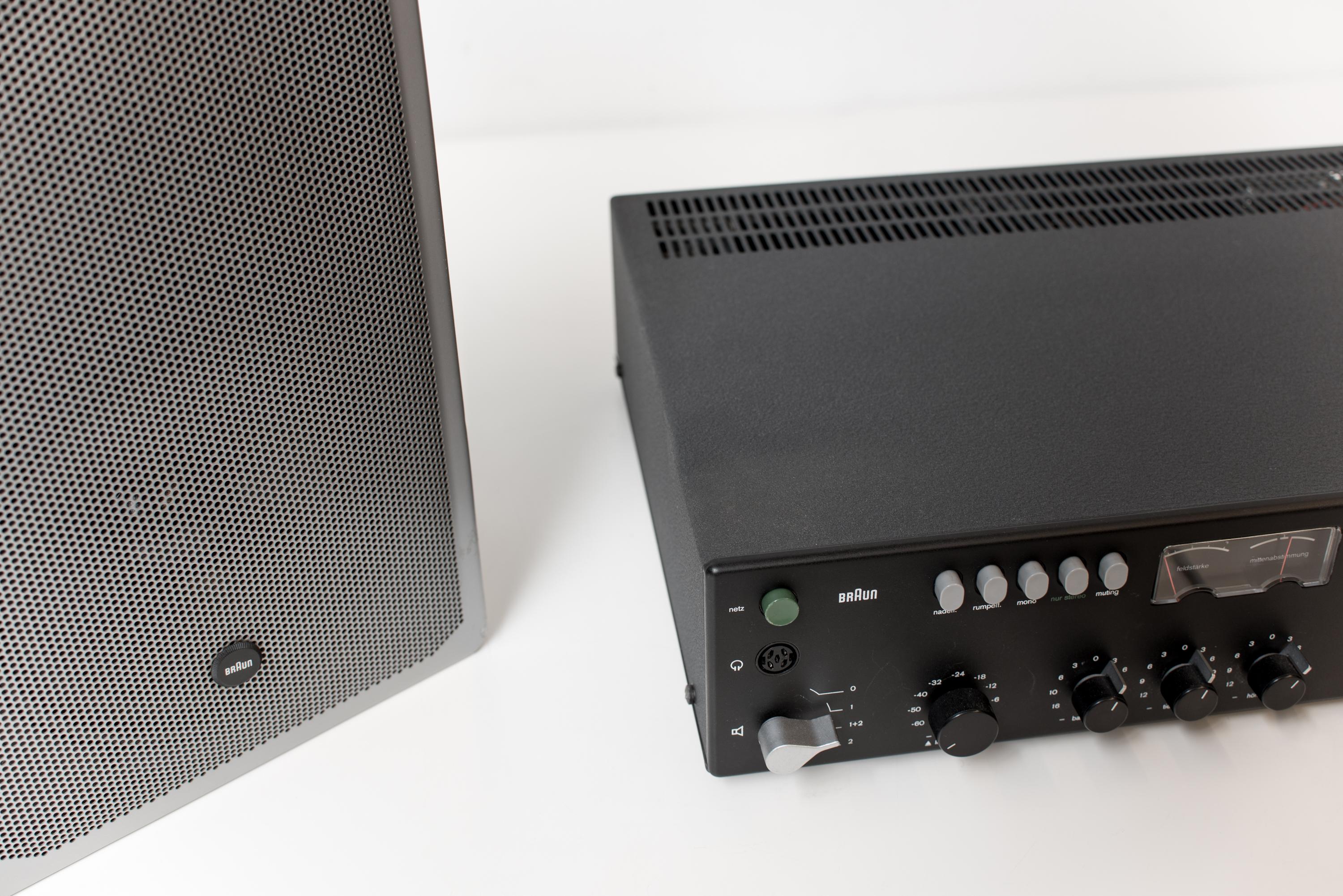 Mid-Century Modern Braun Analogue Audio System, Dieter Rams, 1975