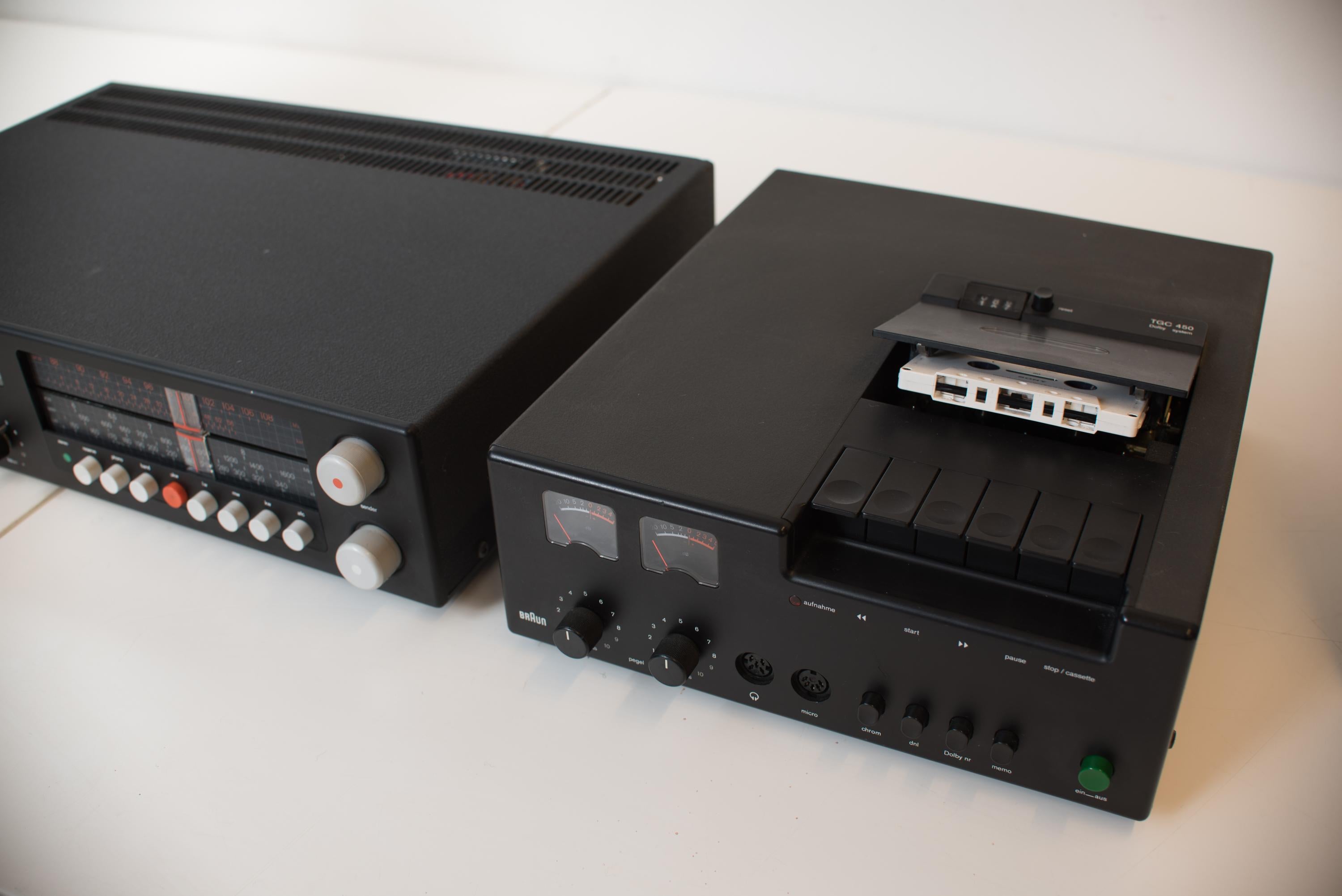 Braun Analogue Audio System, Dieter Rams, 1975  (Spätes 19. Jahrhundert)