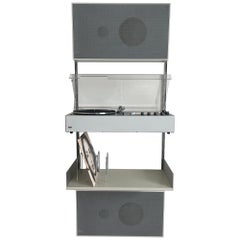 Braun Audio wall mounted audio system designed by Dieter Rams