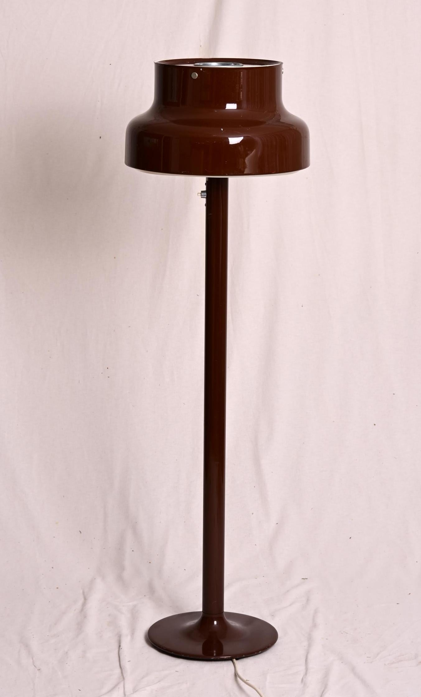 Swedish Braun Floor Lamp Bumling by Anders Pehrson for Ateljé Lyktan For Sale