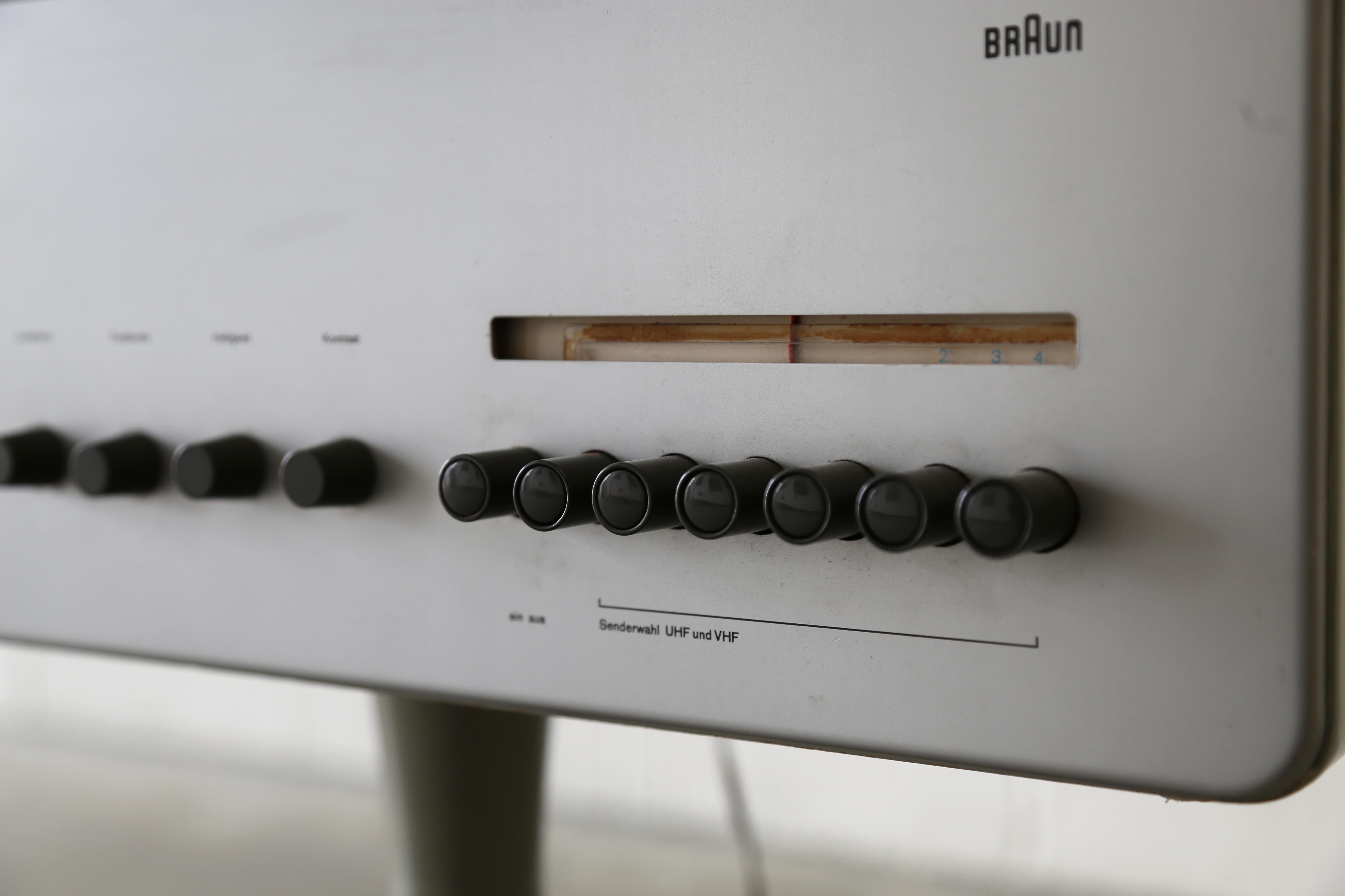 Mid-20th Century Braun FS-80 Television by Dieter Rams, 1964 For Sale