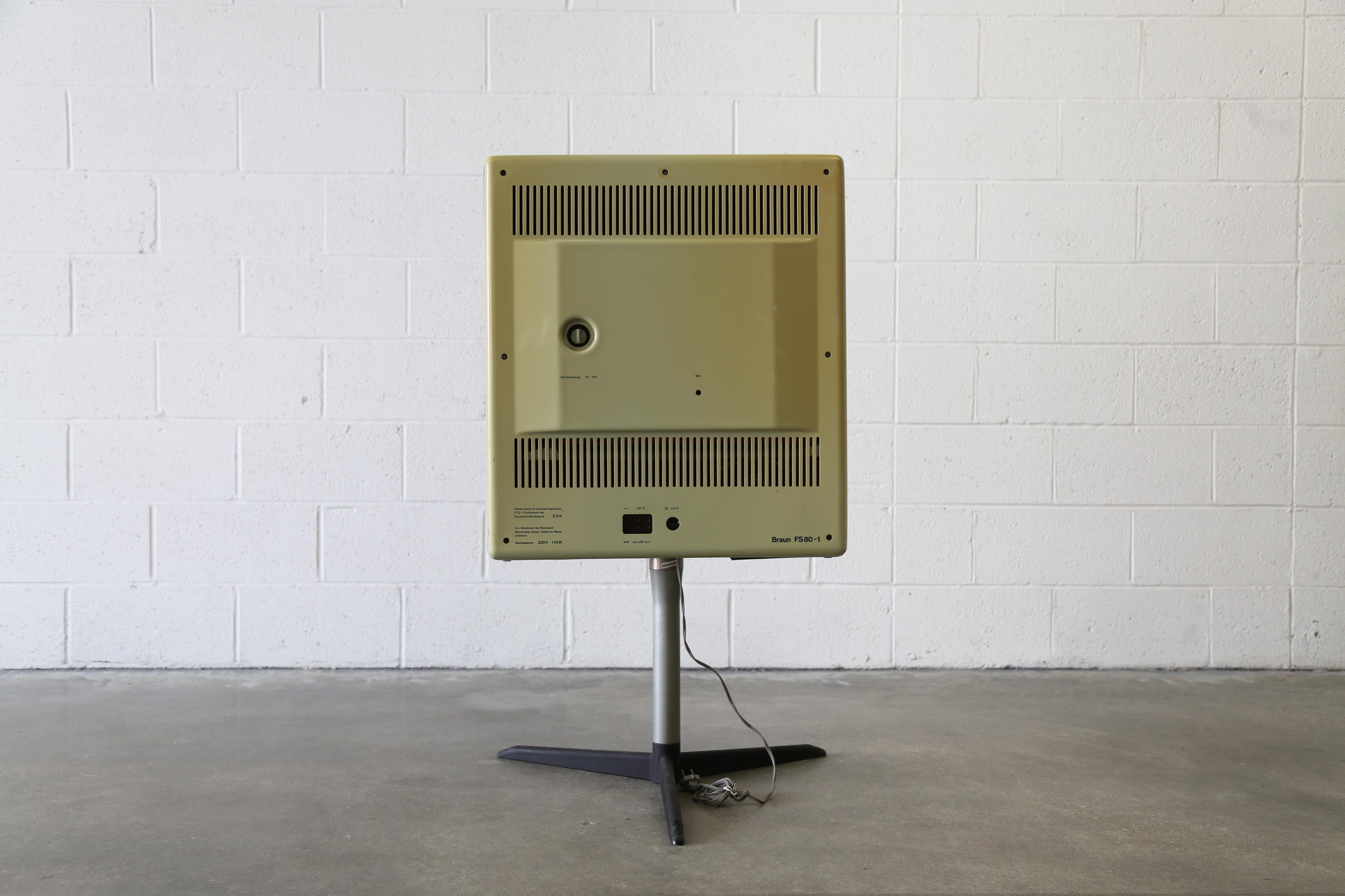 Braun FS-80 Television by Dieter Rams, 1964 For Sale 2