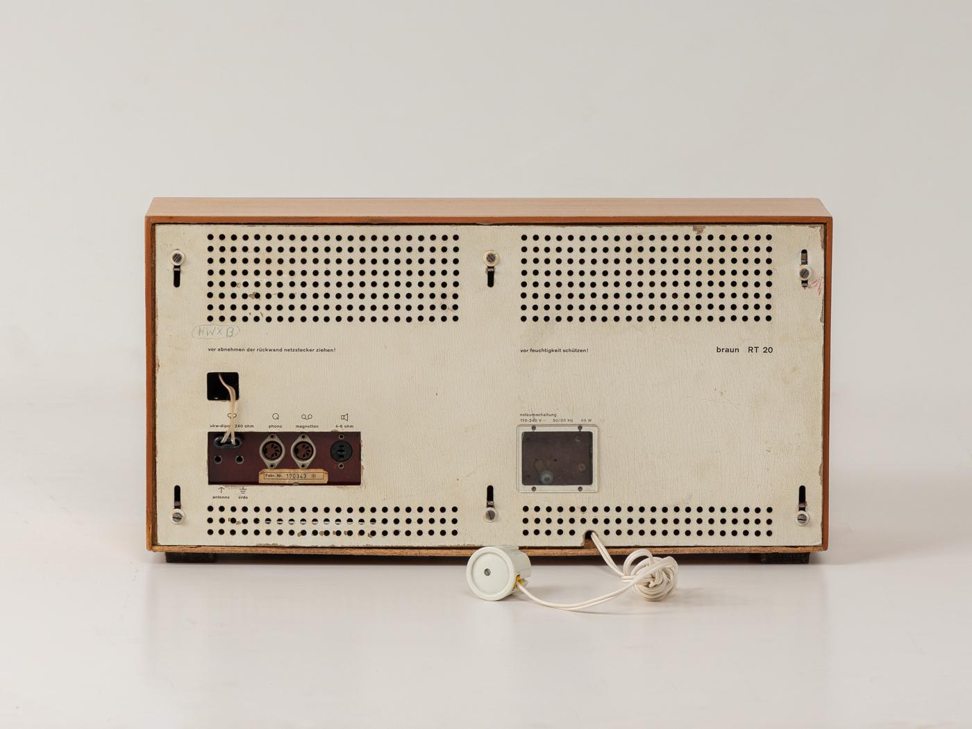 BRAUN «RT 20 », Tischradio, Dieter Rams Bon état - En vente à Neuss, NW