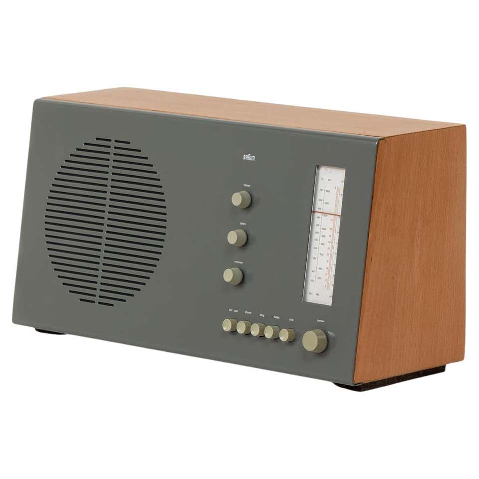 Braun Stereo Atelier 1-81 by Dieter Rams + Braun L2 Speaker Pair 1958 ...