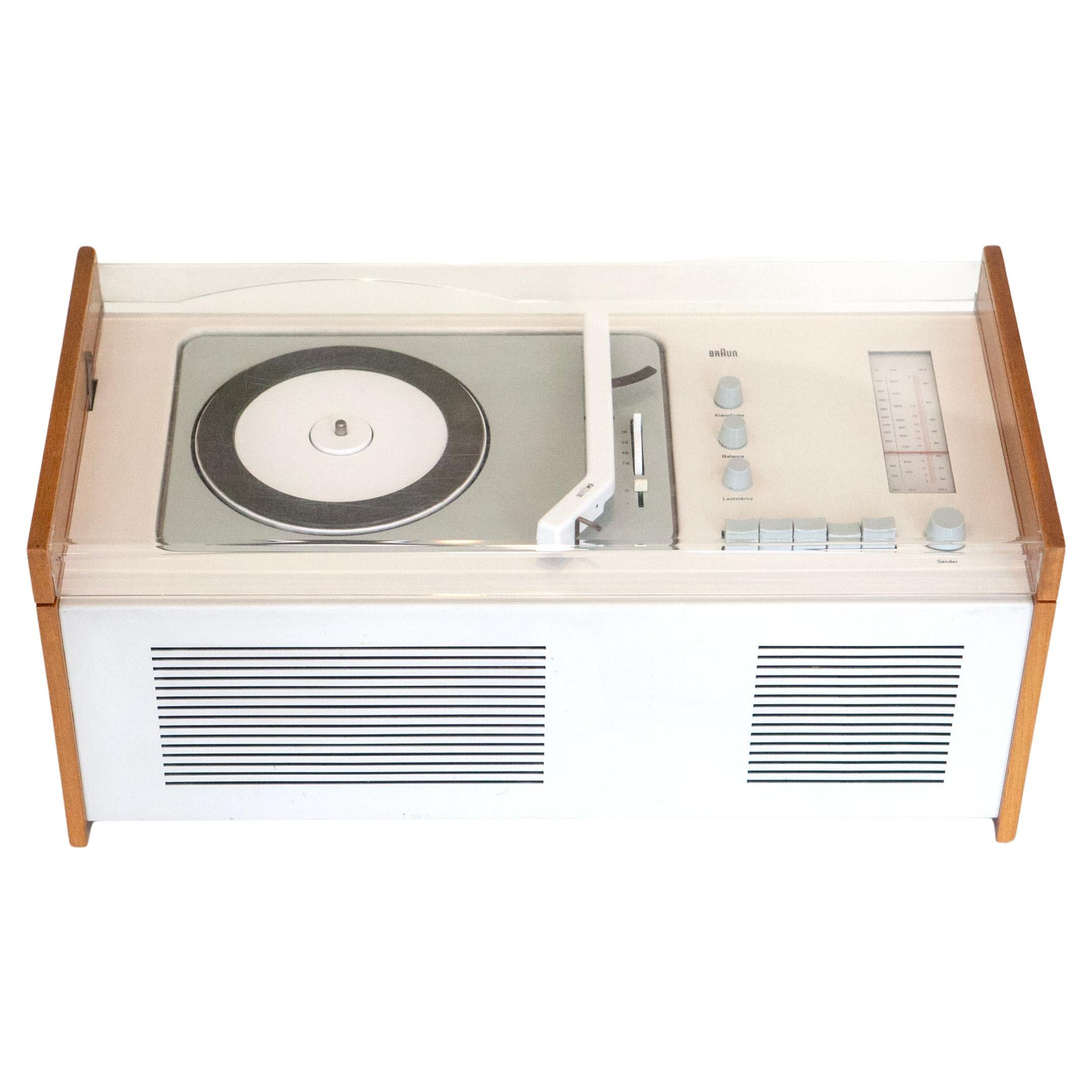 Braun SK 61 Phonosuper Radiogram by Dieter Rams & Hans Gugelot, Germany, c. 1962 For Sale