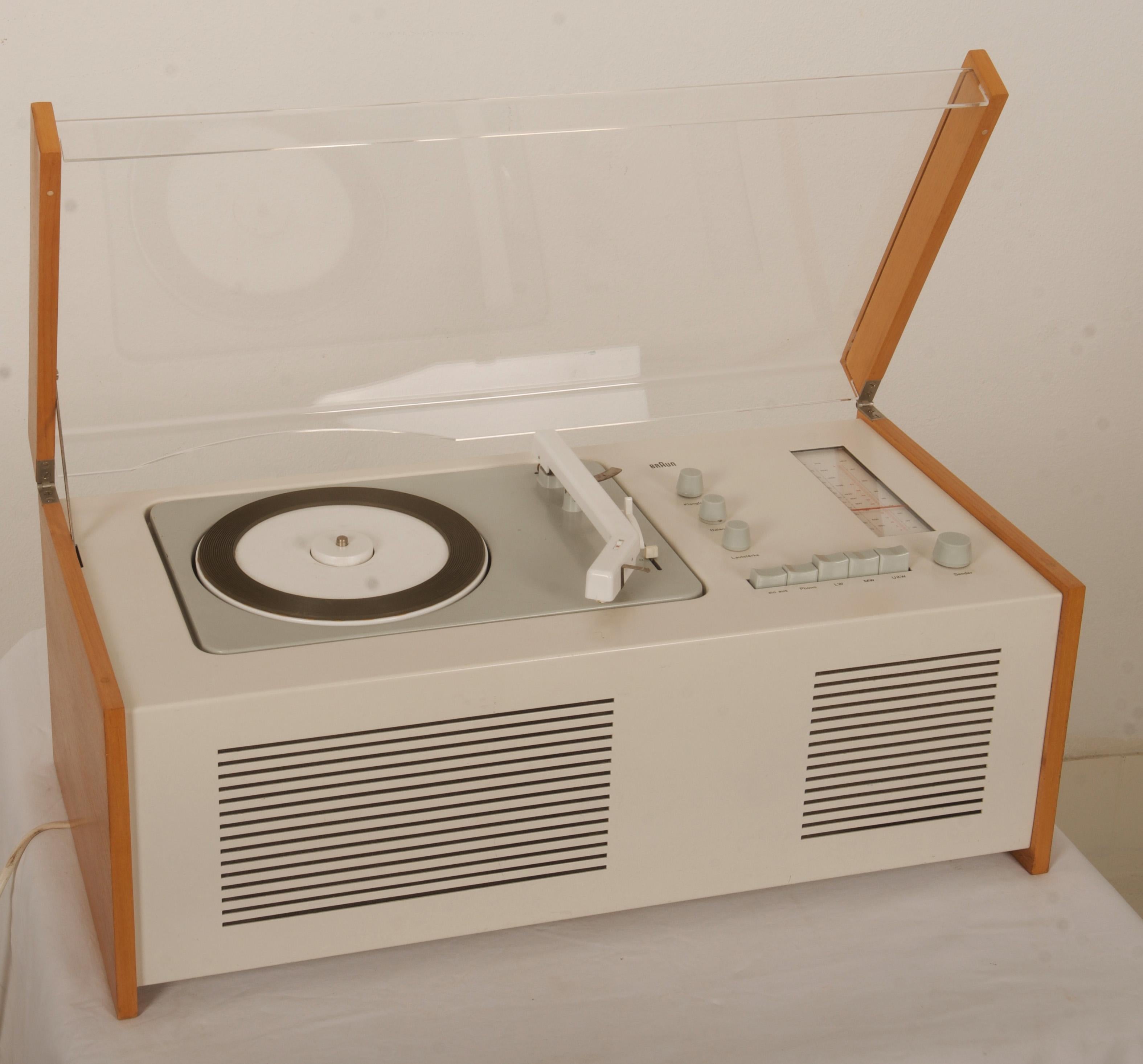 Braun SK 61, Plattenspieler von Hans Hugelot und Dieter Rams im Angebot 3