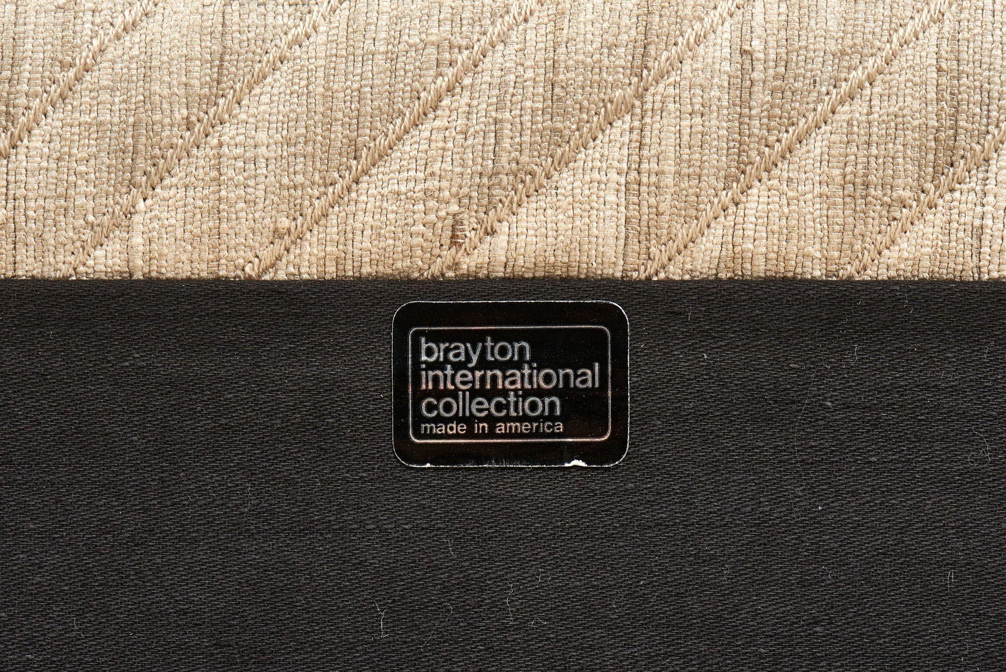 Brayton International Barrel Lounge Chairs, 1980 5