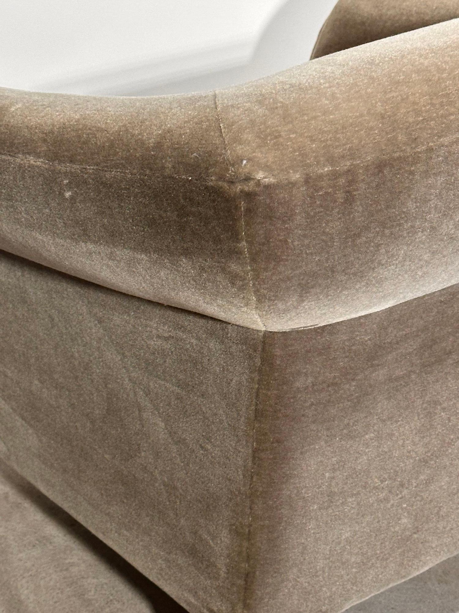 Brayton International Mohair Club Chairs, 1999 For Sale 3