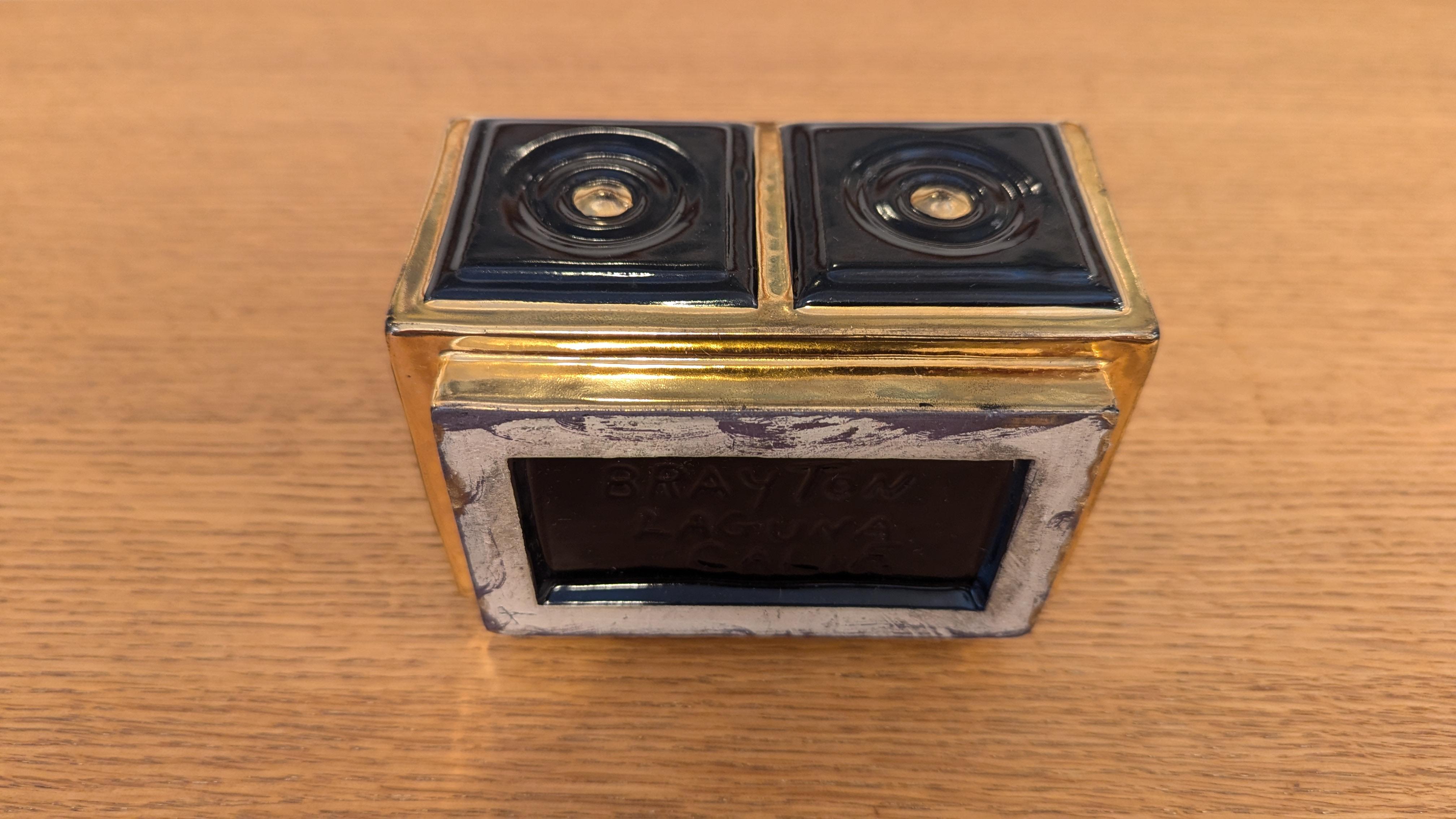 Caja de cerámica Brayton Mid Century en venta 1