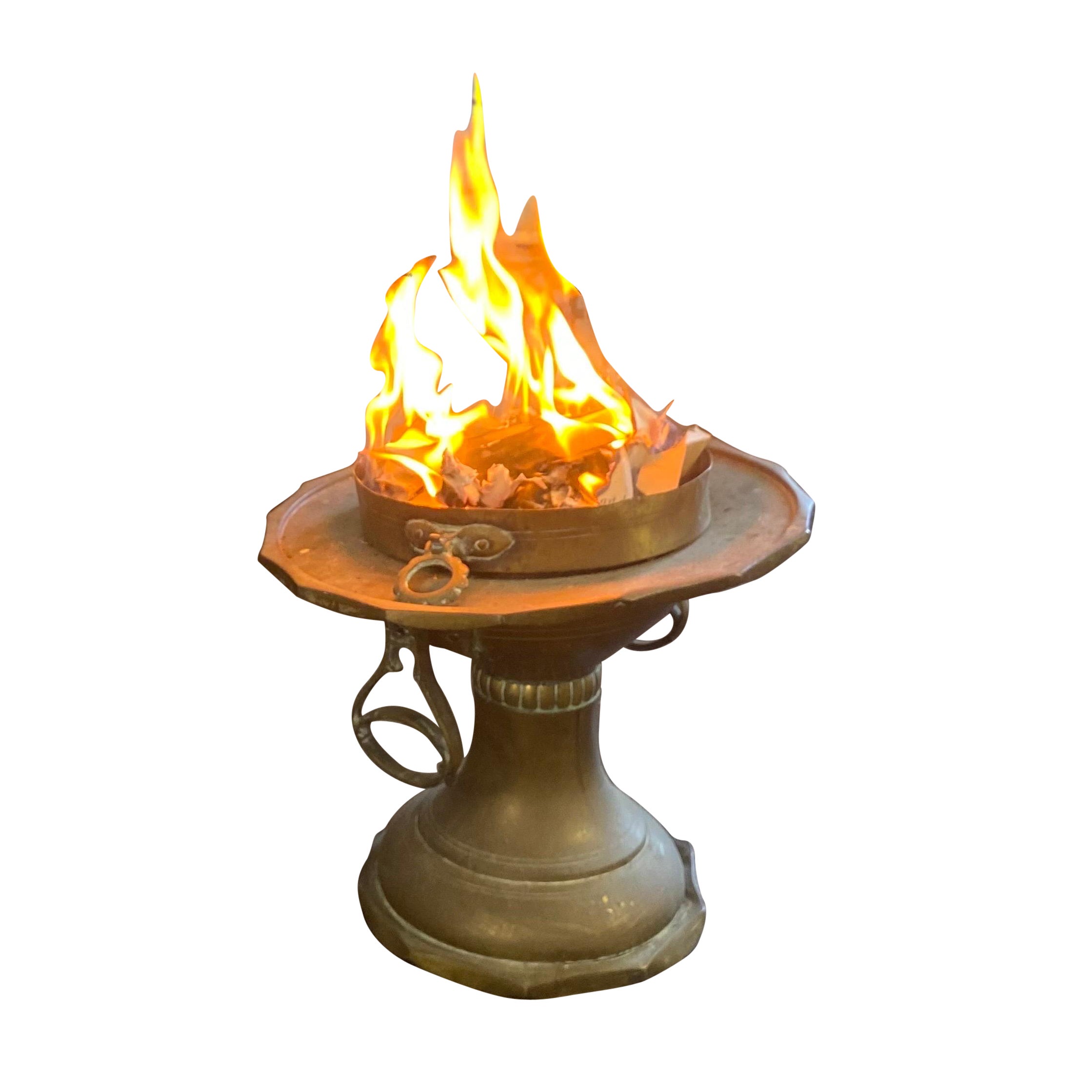 Brazier Brasero or Copper Planter, XIXth