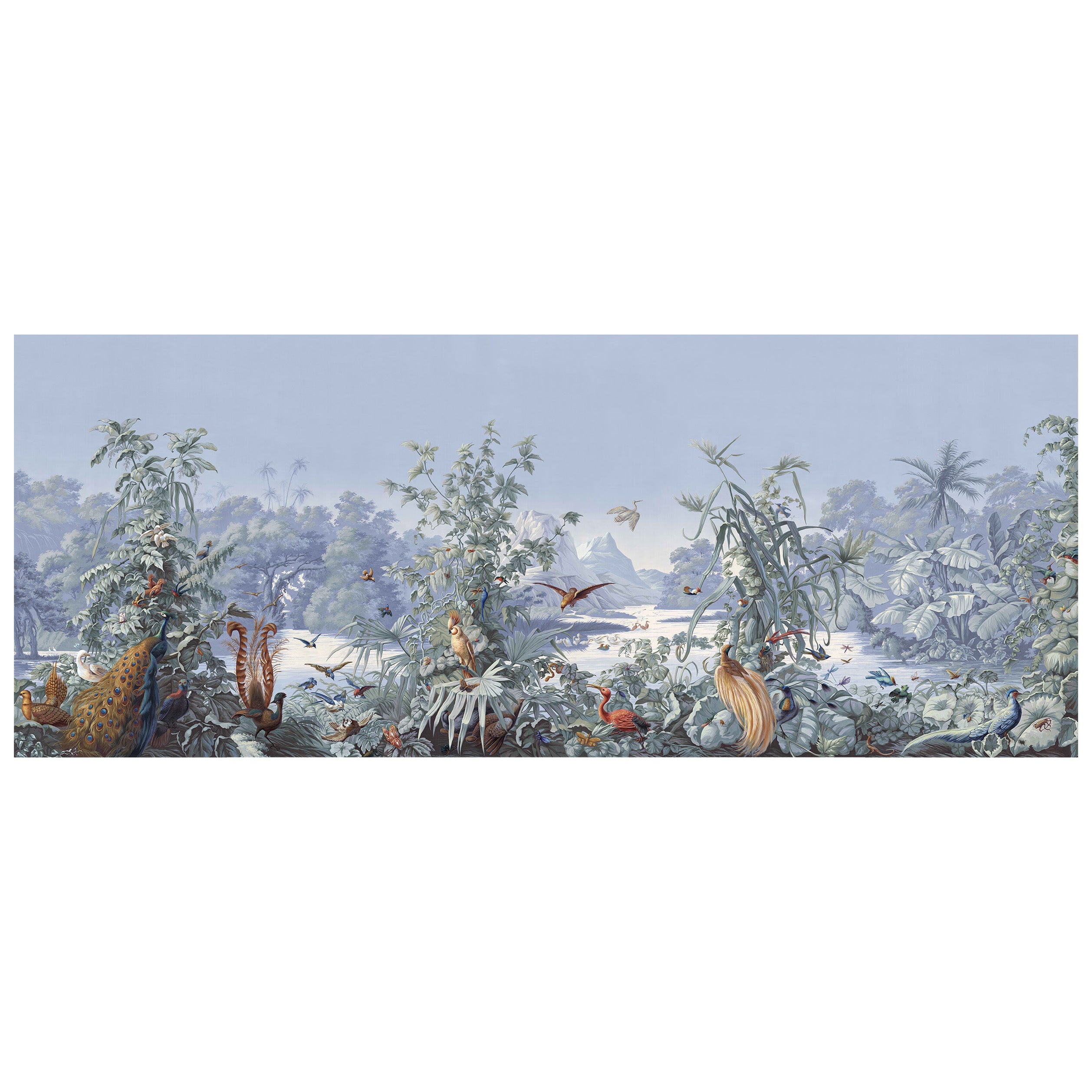 Brazil Classic Panoramic Mural Wallpaper For Sale