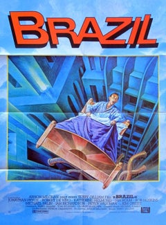 Brazil (German) Original Poster by Lagarrigue, 1985