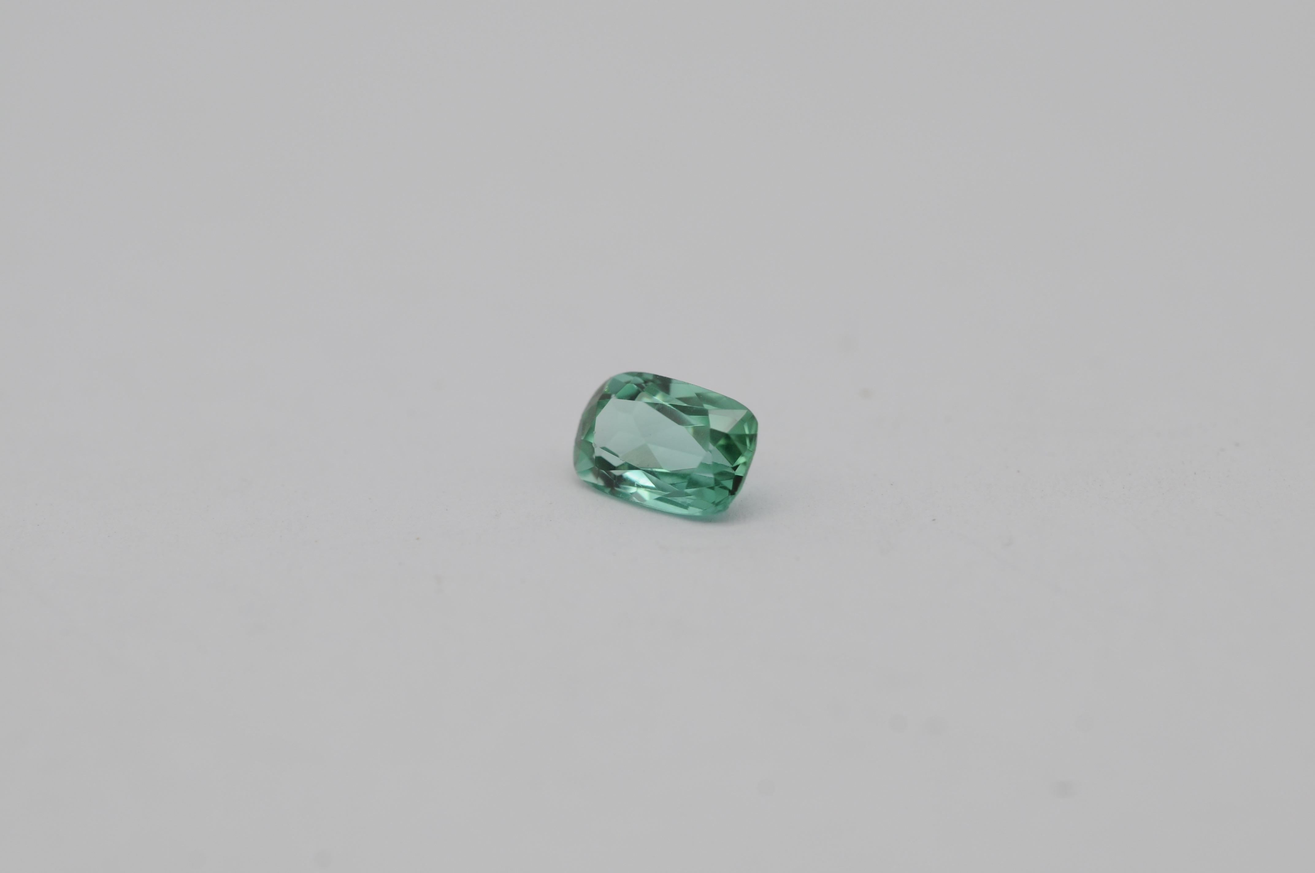 Tourmaline Nature - 1,26 ct

Coupe du coussin

Un rapport sur les pierres précieuses est inclus, confirmant l'authenticité et les propriétés de la pierre.