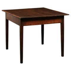 Brazilian 19th C. Peroba Wood Square-Shaped Occasional Table