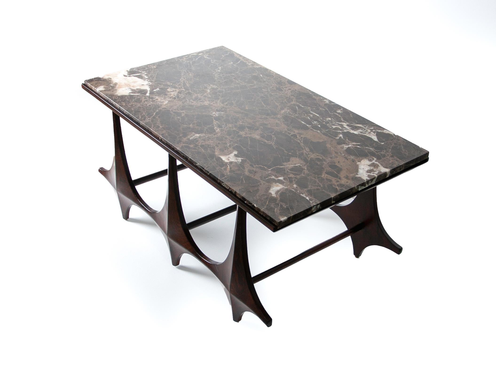 Brazilian Architectural Marble Table  For Sale 2