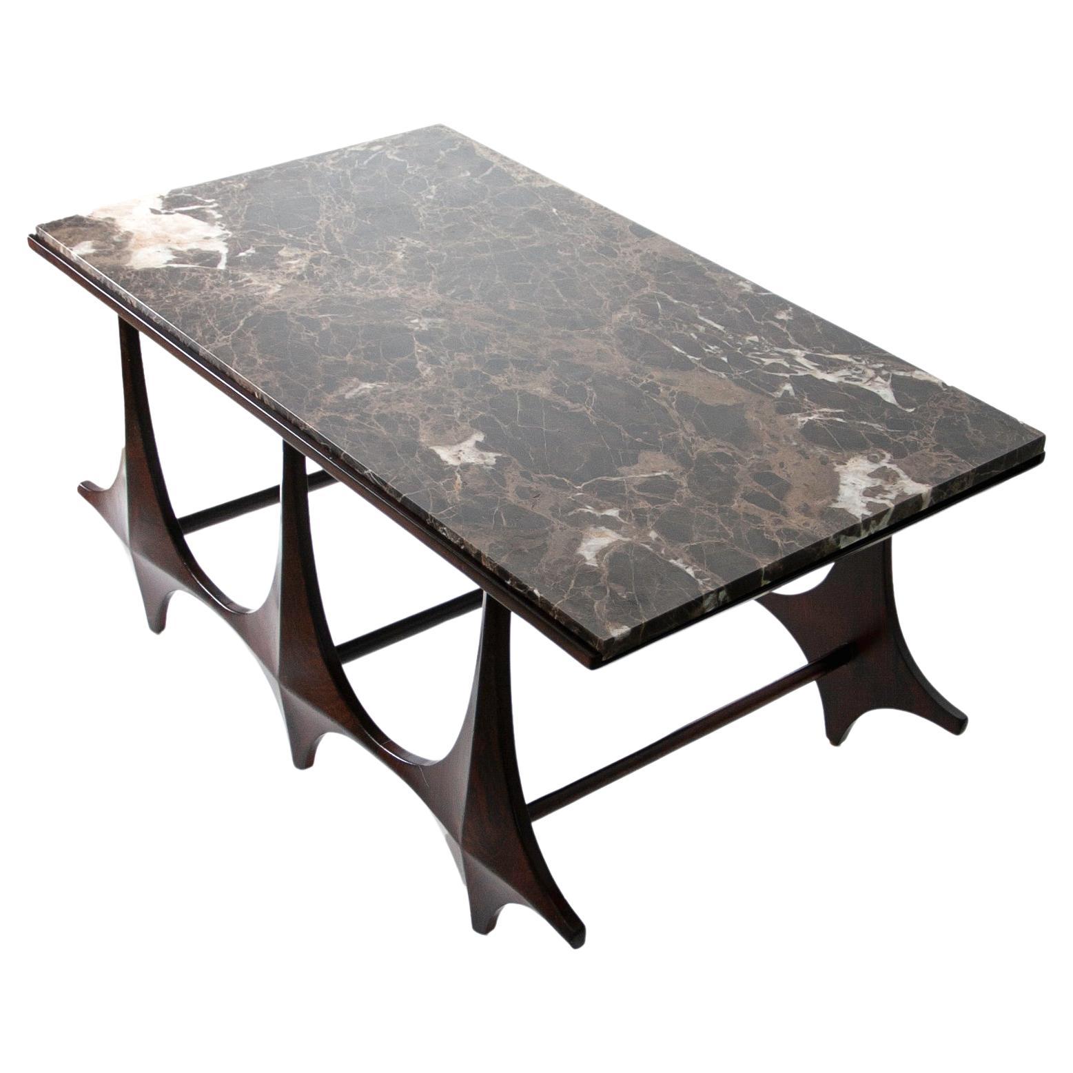 Brazilian Architectural Marble Table  For Sale