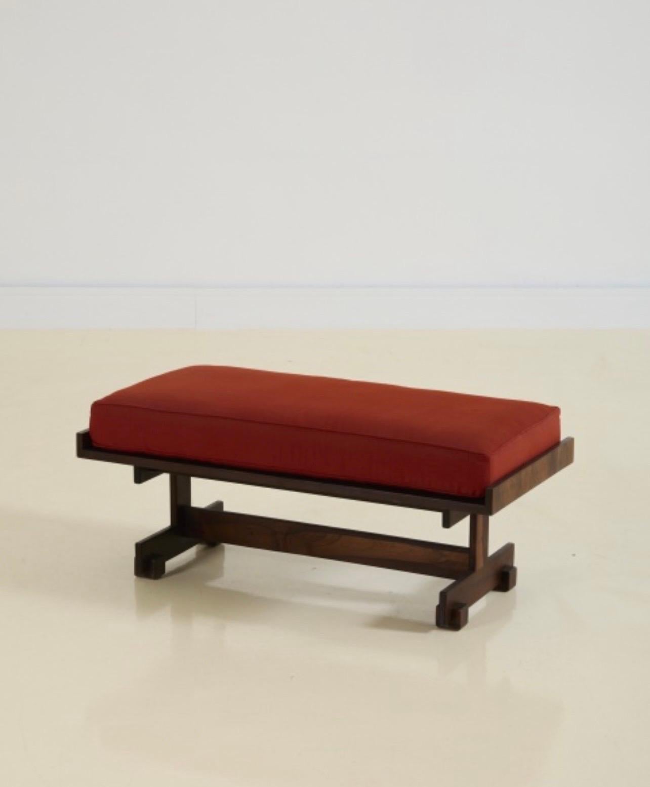 Brazilian Bench in Rosewood by FAI (Fatima Arquitectura de Interiores), 1960s For Sale 1