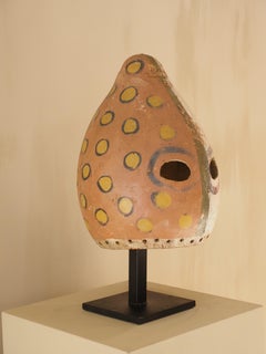 Brazilian Bloco da Lama mask Paraty, Brazil 1980's