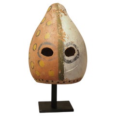 Brazilian Bloco da Lama mask Paraty, Brazil 1980's