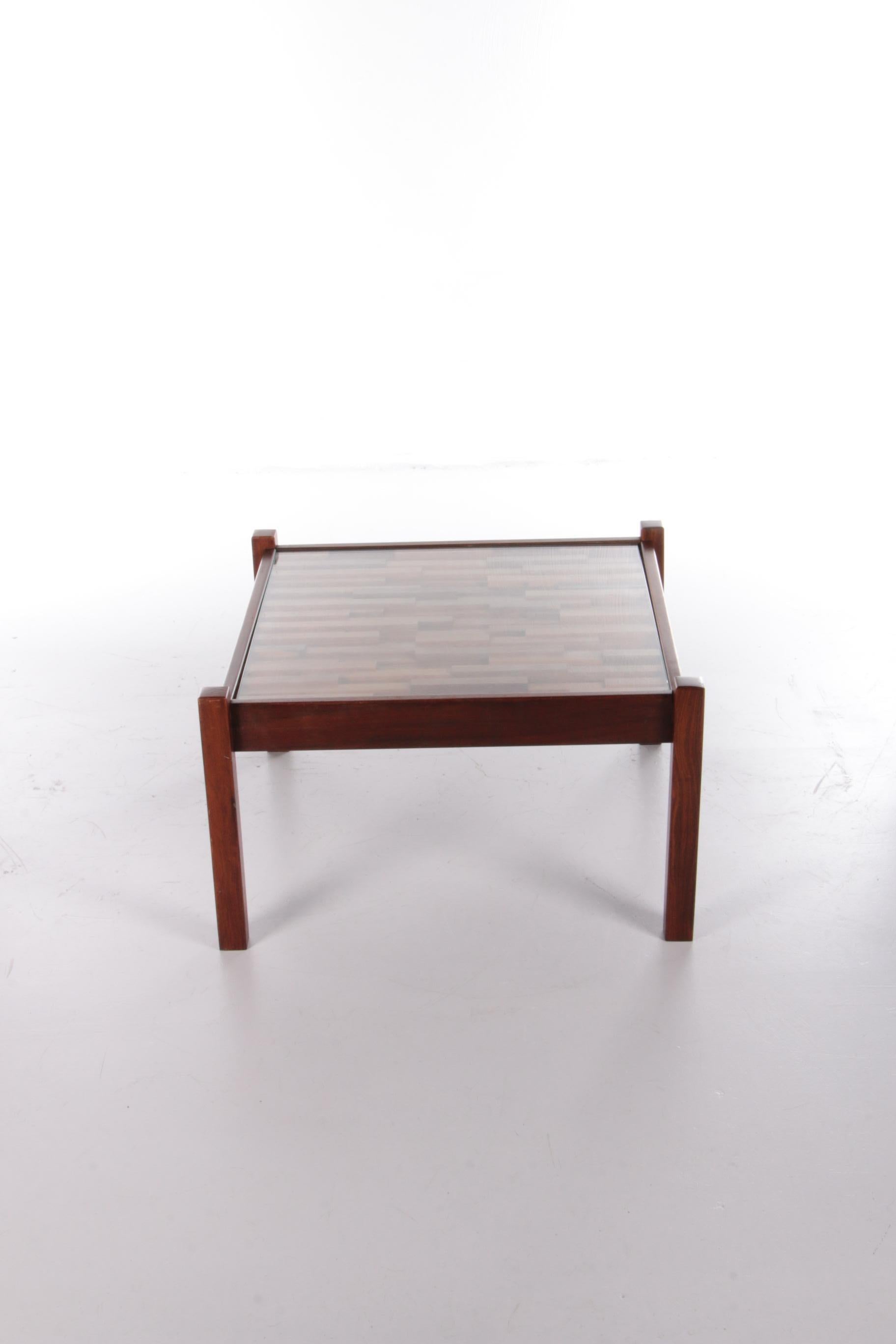 Table basse brésilienne conçue par Percival Lafer, années 1960 Bon état - En vente à Oostrum-Venray, NL