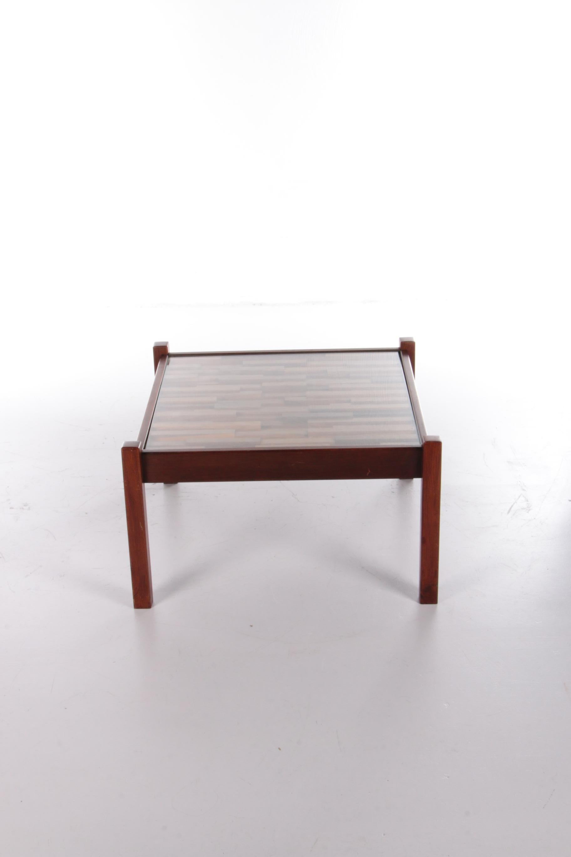 Mid-20th Century Brazilian Coffee Table Design by Percival Lafer, 1960s For Sale