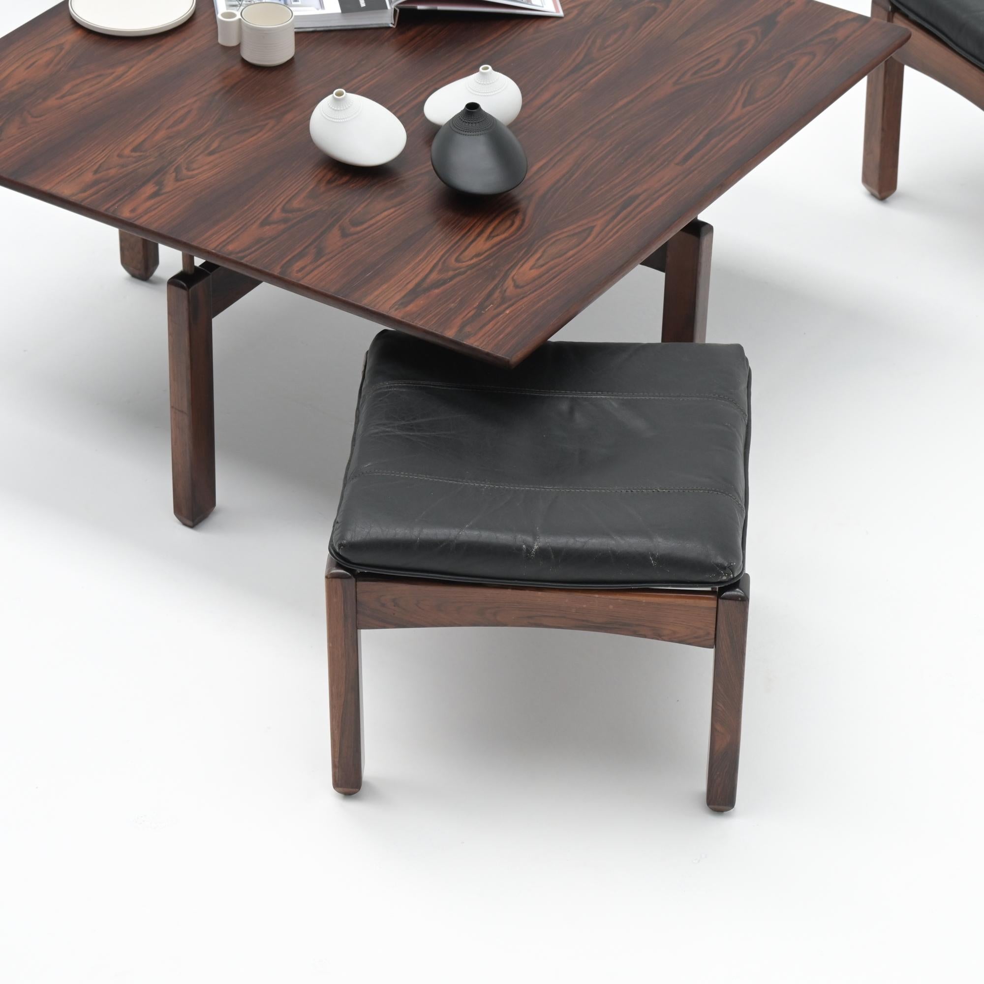 sheesham wood coffee table with stools