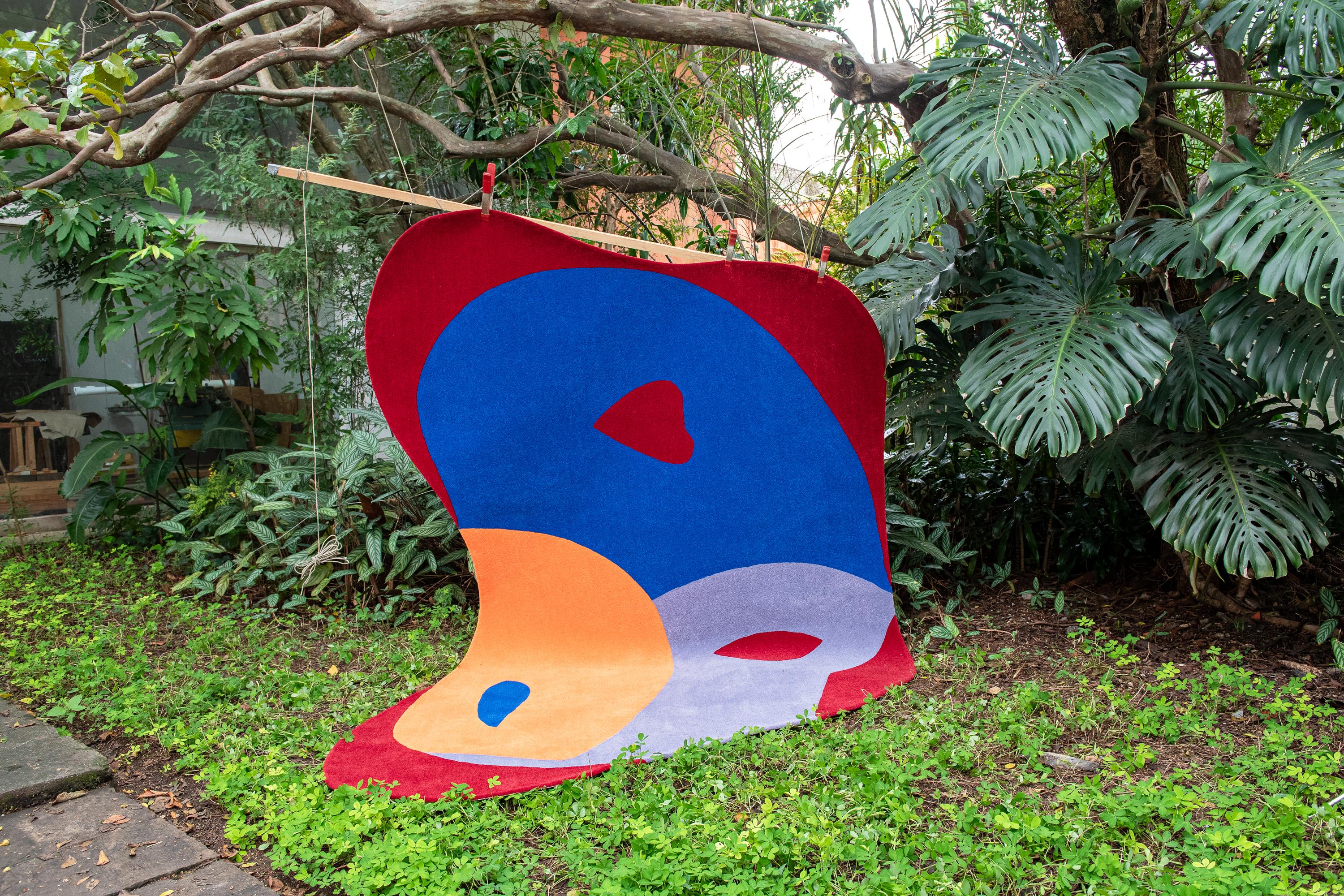 XXIe siècle et contemporain Tapis brésilien de design Contemporary, Nouveau, de Guto Lacaz en vente