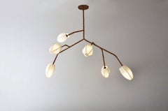 Brazilian Contemporary Sculptural Steel Pendant Light - Max