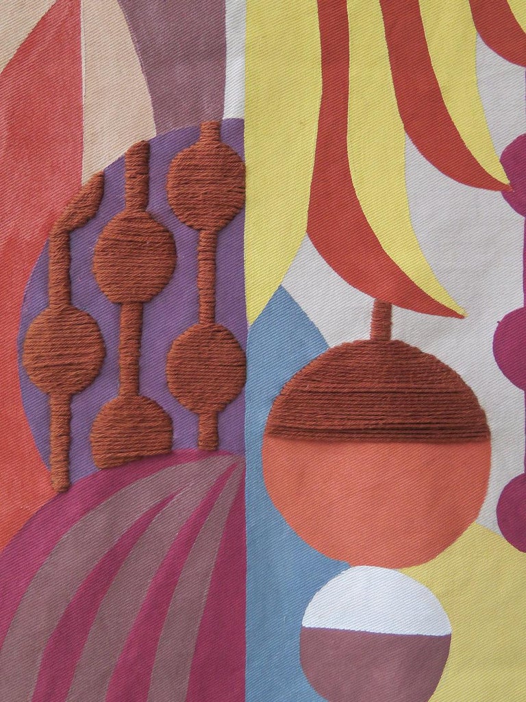 Brazilian Contemporary Tapestry by Naia Ceschin by Naia Ceschin For Sale at 1stDibs