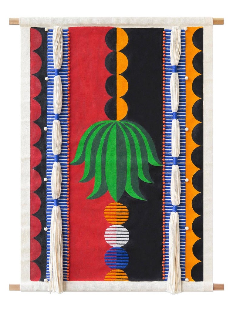 Brazilian Contemporary Tapestry by Naia Ceschin For Sale at 1stDibs