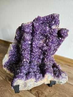 Brazilian Crystal Amethyst Geode Specimen