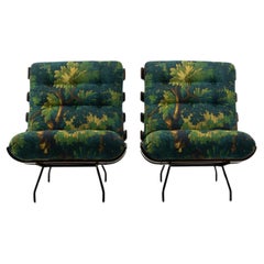 Retro Brazilian Design Costela Lounge Chairs by Hauner & Eisler for Forma, 1950s