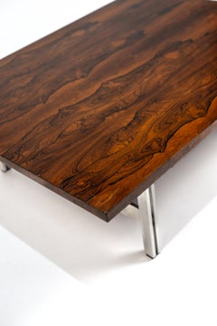 Brazilian Design. Liceu de Arte e Oficios. Coffee table, wood and metal. c. 1960