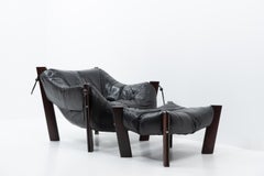Brazilian Design Percival Lafer, MP-111 Lounge Chair and Ottoman, Brazil - 1970s