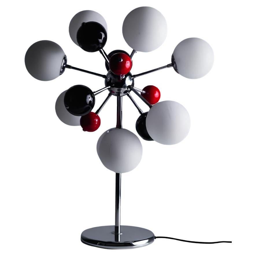 Mid-Century Modern Brazilian Design. Sputnik Table lamp, c. 1970 For Sale