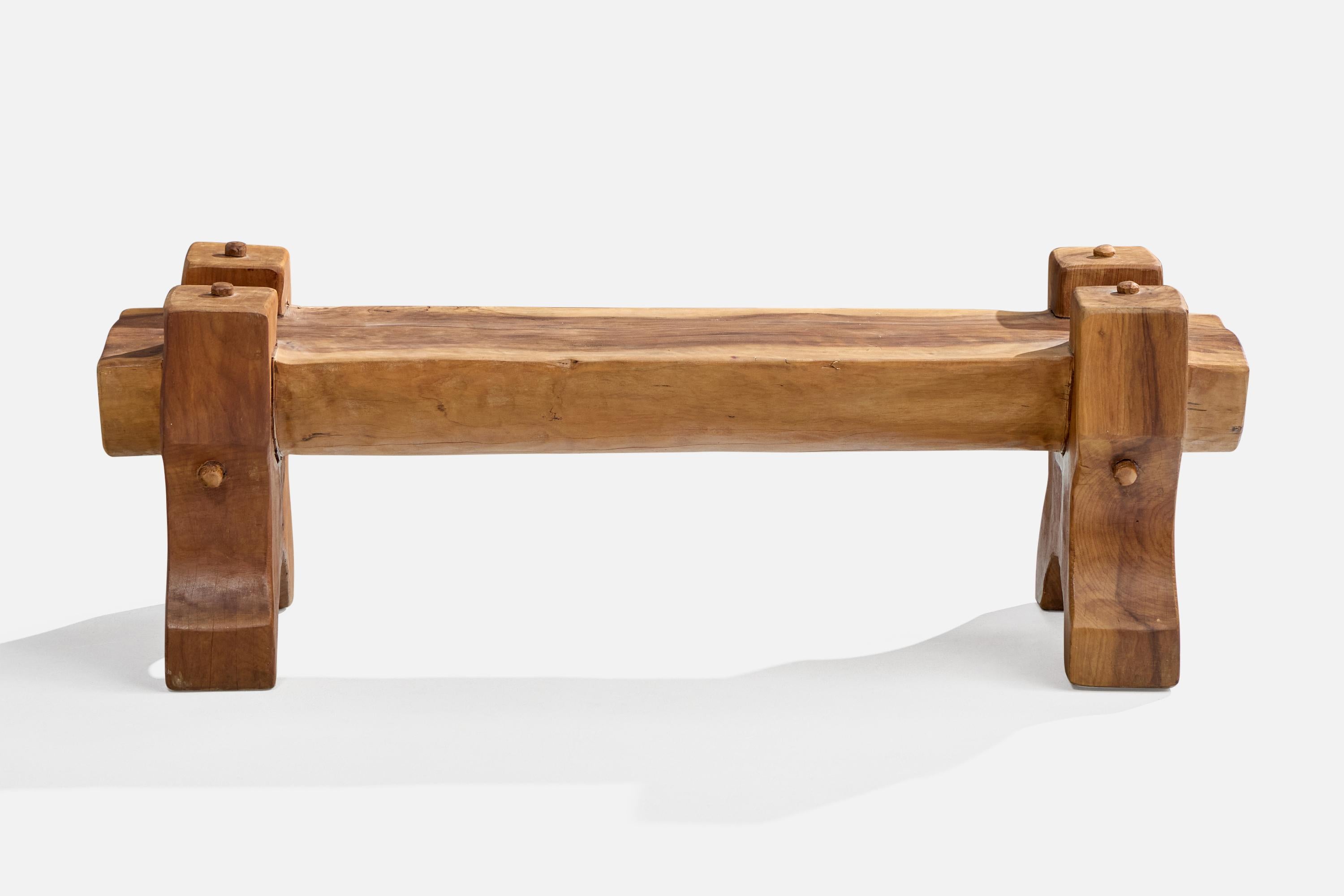 Mid-Century Modern Designer brésilien, Banc, Árvore, Brésil, années 1950 en vente