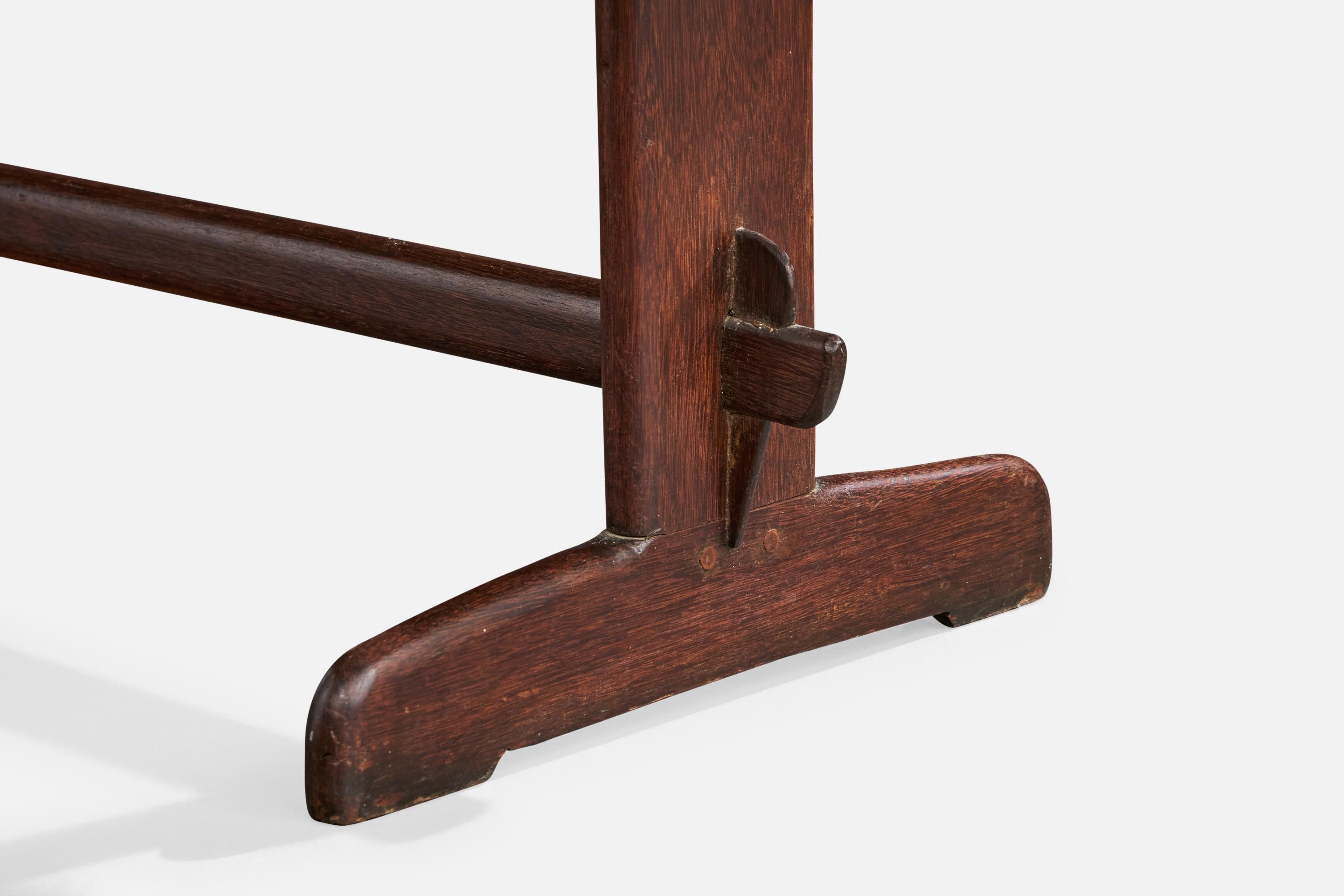 Milieu du XXe siècle Designer brésilien, banc, Wood Wood, Brésil, années 1950 en vente