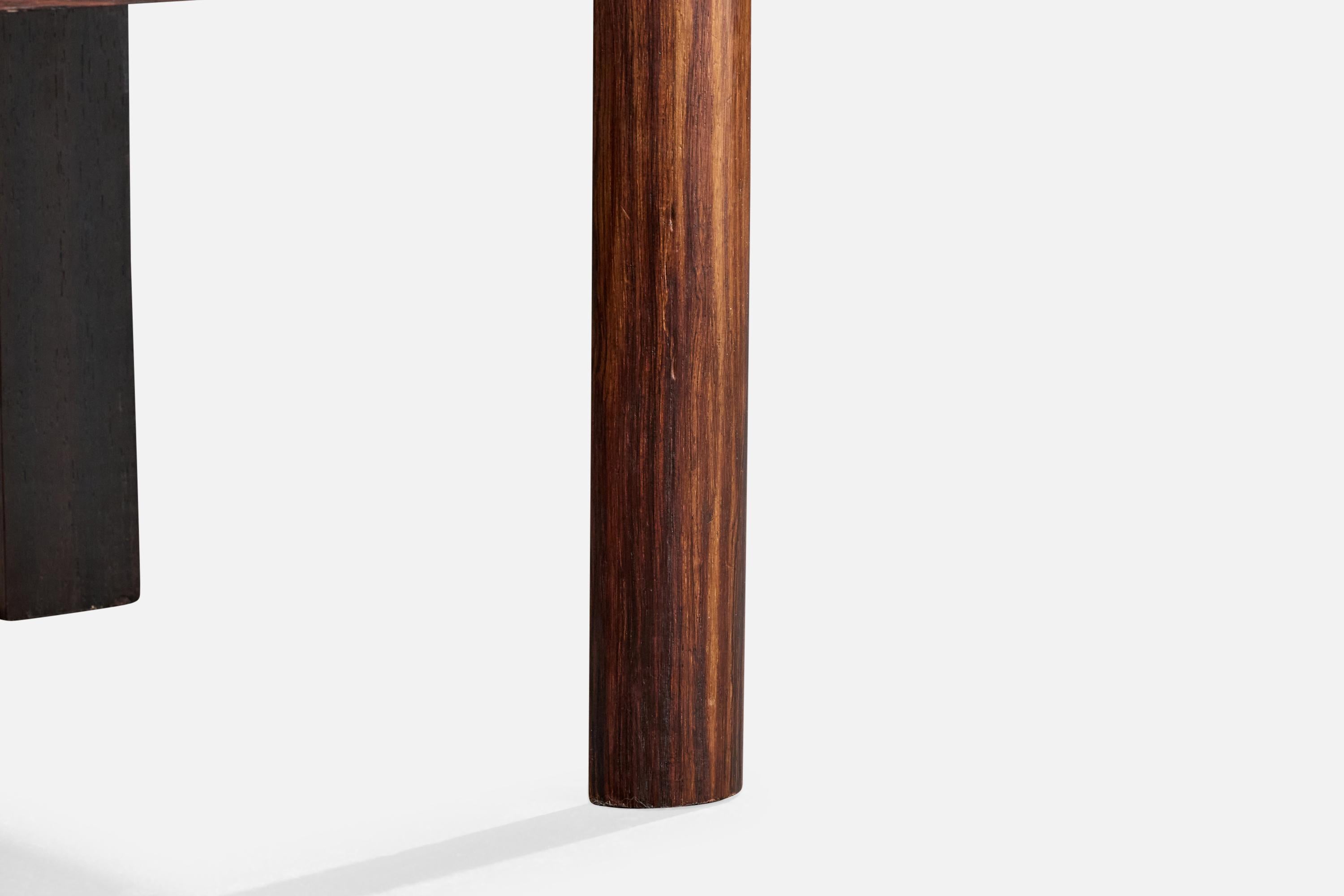 Designer brésilien, banc, Wood Wood, Brésil, années 1950 en vente 2