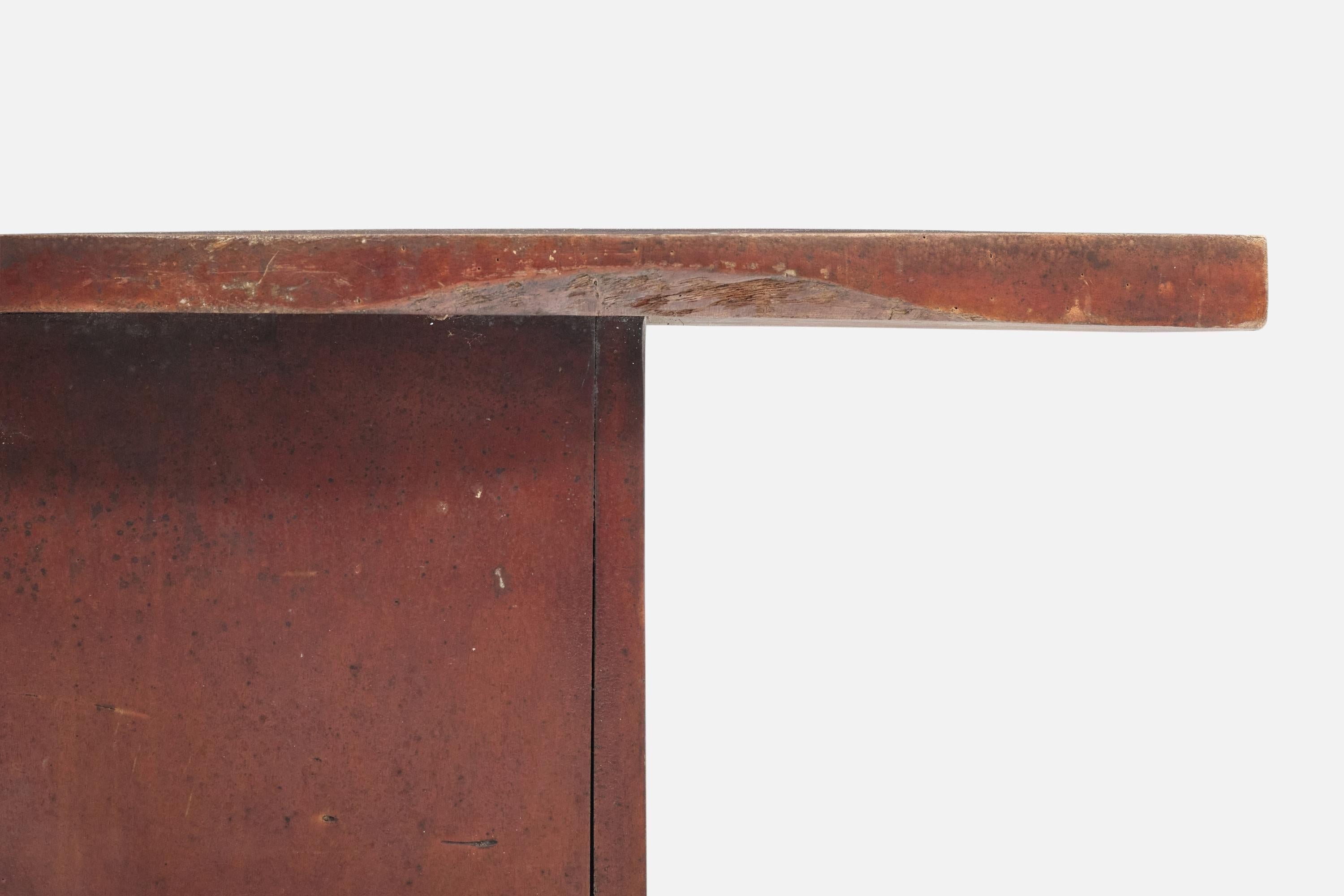 Designer brésilien, table basse, Pequi, Brésil, années 1970 Bon état - En vente à High Point, NC